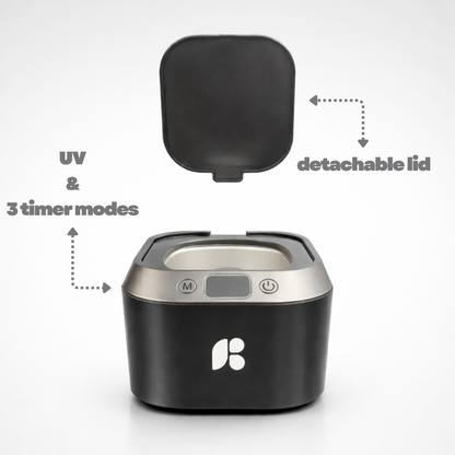 'Brushpod' Ultrasonic Oral Appliance Cleaner
