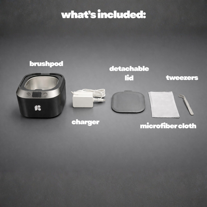 'Brushpod' Ultrasonic Oral Appliance Cleaner