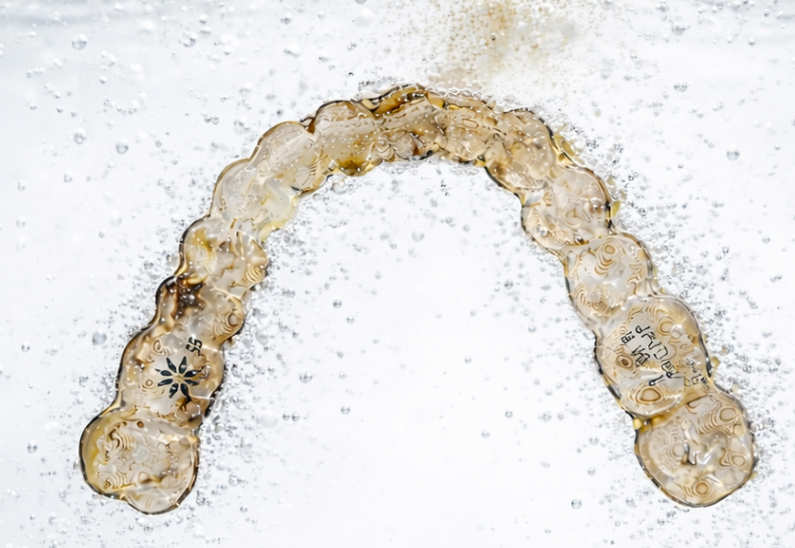 'Brushpod' Ultrasonic Oral Appliance Cleaner