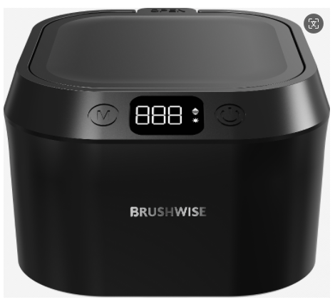 BrushWise Ultrasonic Dental Appliance Cleaner