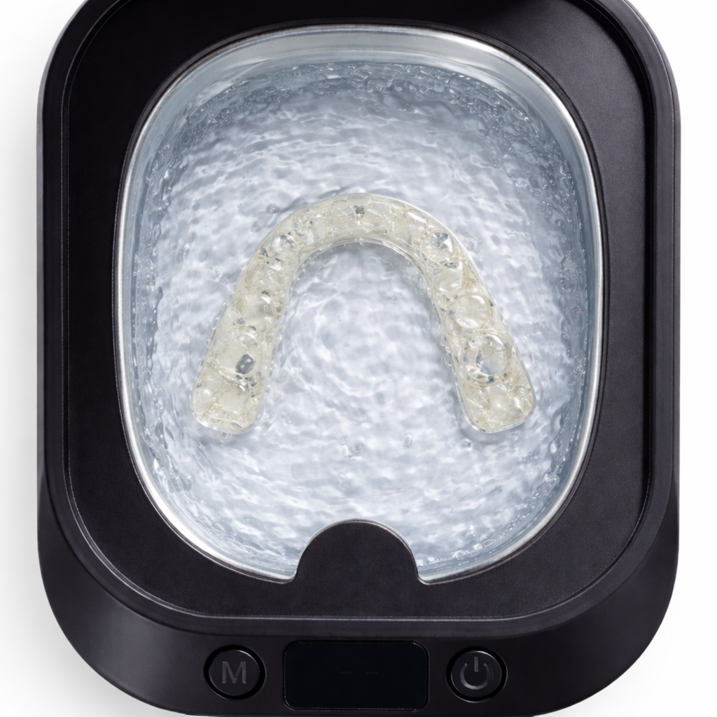 'Brushpod' Ultrasonic Oral Appliance Cleaner